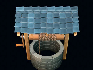 stylized well 3D Model