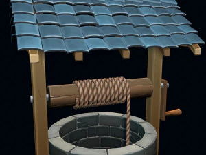 stylized well 3D Model