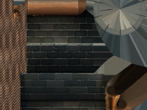 stylized well 3D Modell