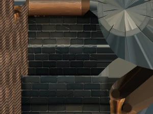stylized well 3D Model
