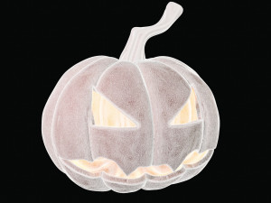 halloween pumpkin 3D मॉडल