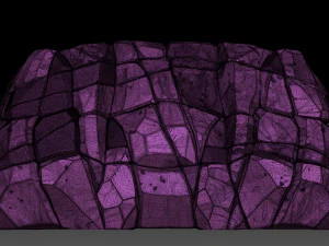 stylized stone 3D Model