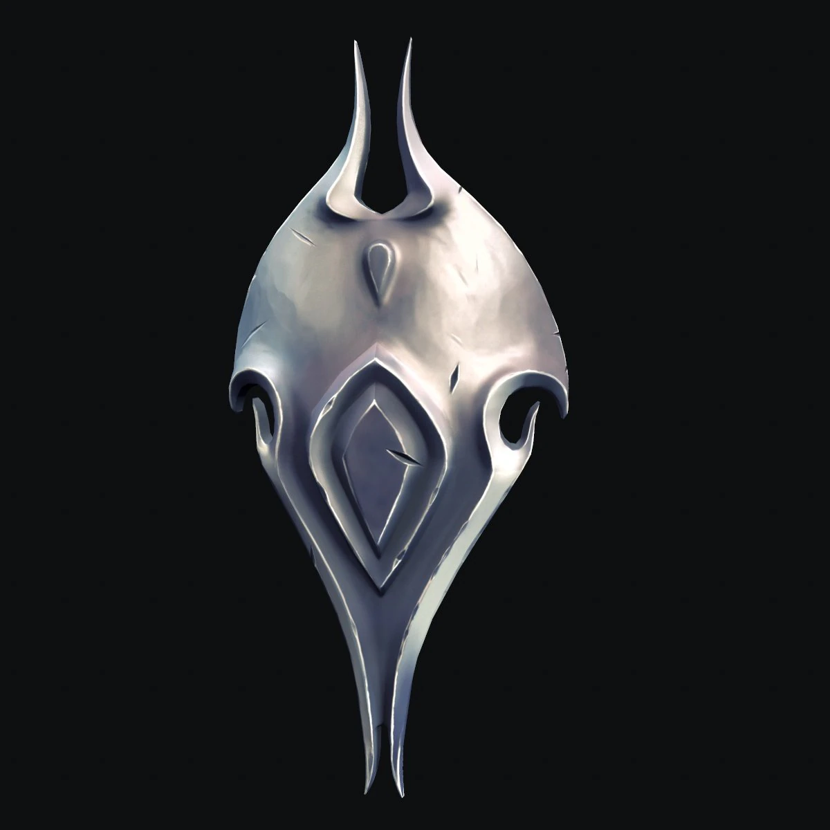 shield stylized 3D Model .c4d .max .obj .3ds .fbx .stl .blend