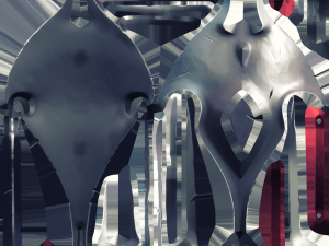 shield stylized 3D मॉडल