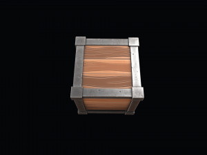 box stylized Model 3D