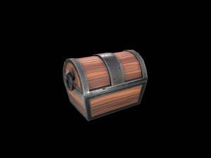 stylized chest Modèle 3D