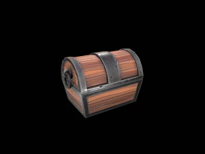 stylized chest 3D Model