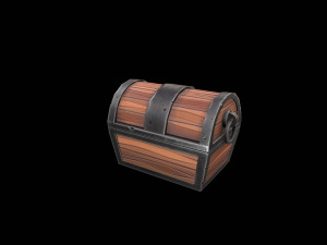 stylized chest Modèle 3D