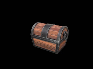 stylized chest 3D Model