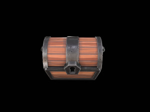 stylized chest Modèle 3D