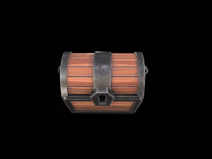 stylized chest 3D Model
