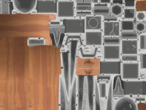 stylized tools 3D Model