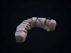 stylized stone 3D 모델