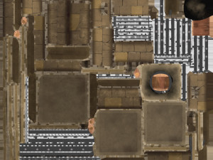 stylized torchcolumn Modèle 3D