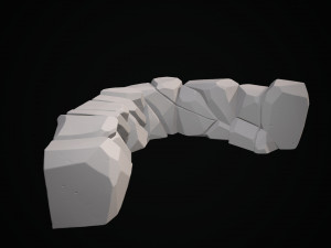 stylized stone 3D Модель