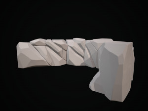 stylized stone 3D Модель