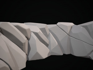 stylized stone 3D Модель