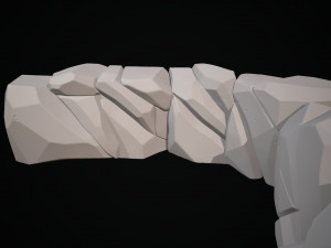 stylized stone 3D Модель