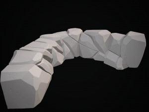 stylized stone 3D Модель