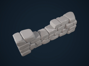 stylized brick Modelo 3D