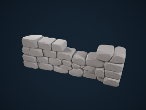 stylized brick Modelo 3D