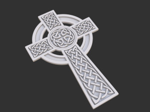 celtic cross Modèle 3D