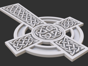 celtic cross 3D 모델