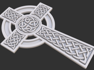 celtic cross 3D 모델