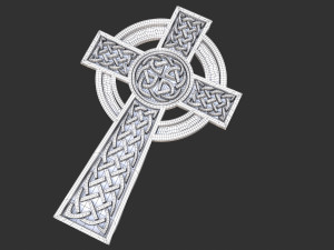 celtic cross 3D 모델