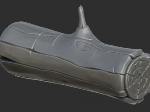 stylized log 3D Model