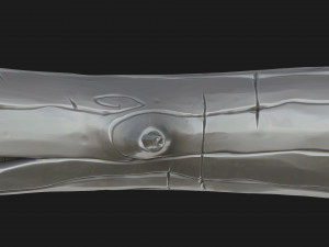 stylized log 3D Model