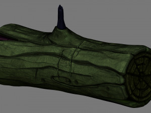 stylized log 3D Model