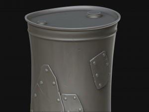 stylized barrel 3D मॉडल
