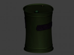 stylized barrel 3D मॉडल
