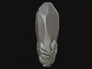 stylized crystal 3D मॉडल