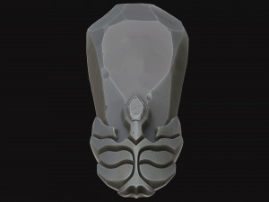 stylized crystal 3D मॉडल
