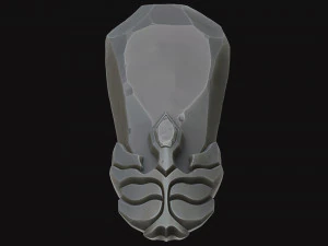 cristal estilizado Modelo 3D