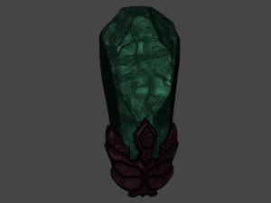 cristal estilizado Modelo 3D