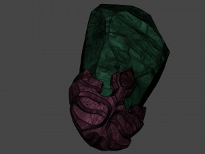 stylized crystal 3D मॉडल