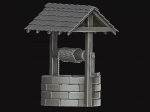 stylized well 3D Model