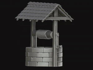 stylized well 3D Model