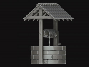 stylized well 3D Model