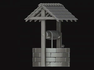 stylized well 3D Model