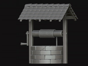 stylized well 3D Model