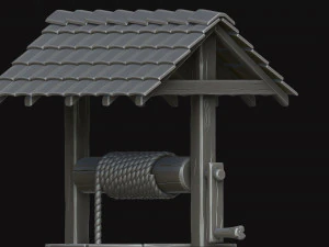 stylized well 3D Model