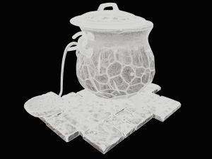 stylized cauldron Modelo 3D