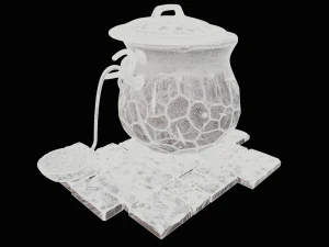 stylized cauldron 3D Model