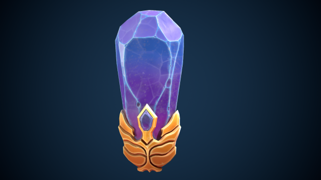 stylizedcrystal Model 3D .c4d .max .obj .3ds .fbx .stl .blend 