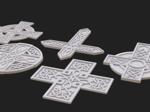 celtic cross 3D Модель