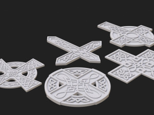 celtic cross 3D Модель